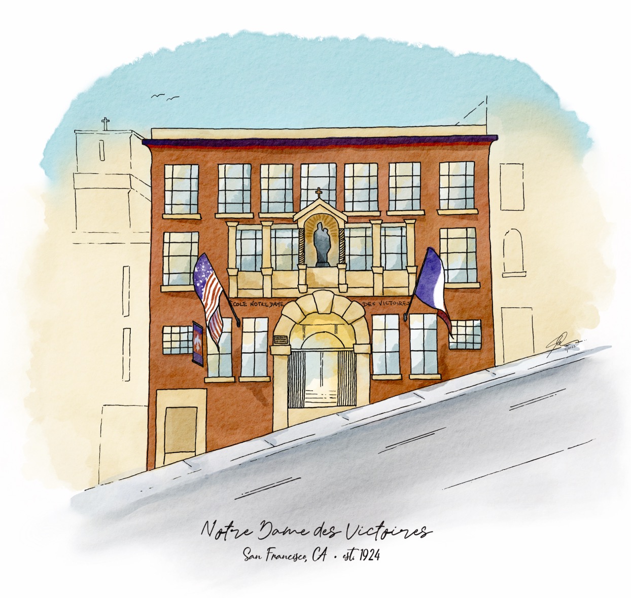 Ecole Notre Dame de Victoires Centennial